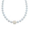Sterling Silver Fresh Water Pearl Necklace KX121148